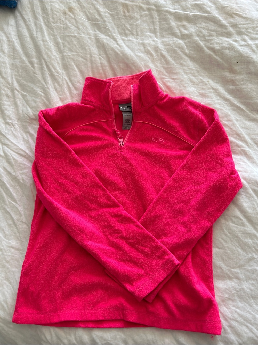 C9 by Champion Hot Pink Quarter-Zip Fleece Pullover